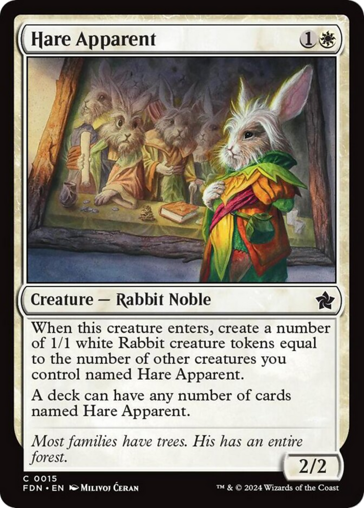 Hare Apparent [Foundations] | Eastridge Sports Cards & Games