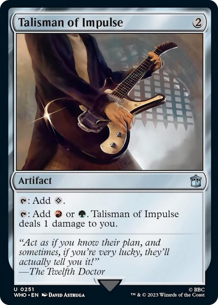 Talisman of Impulse [Doctor Who] | Eastridge Sports Cards & Games