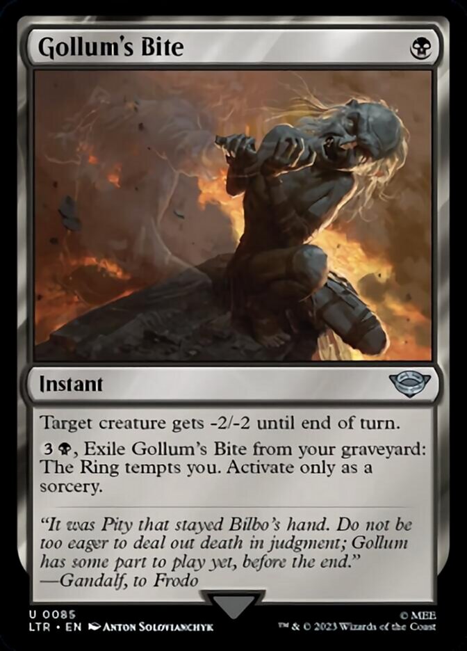 Gollum's Bite [The Lord of the Rings: Tales of Middle-Earth] | Eastridge Sports Cards & Games