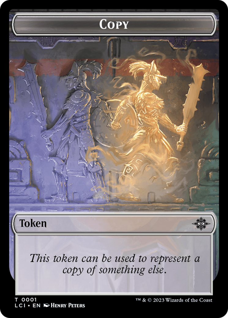 Copy // Spirit Double-Sided Token [The Lost Caverns of Ixalan Tokens] | Eastridge Sports Cards & Games