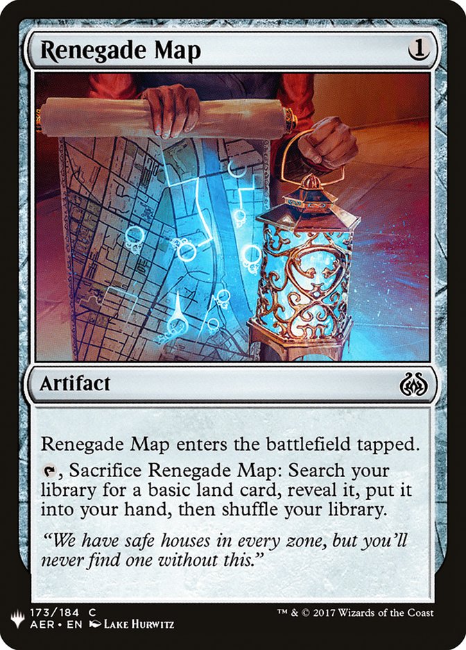 Renegade Map [Mystery Booster] | Eastridge Sports Cards & Games