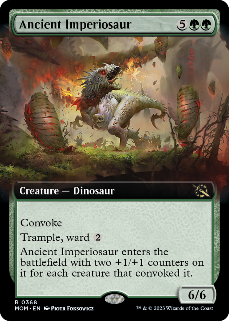 Ancient Imperiosaur (Extended Art) [March of the Machine] | Eastridge Sports Cards & Games