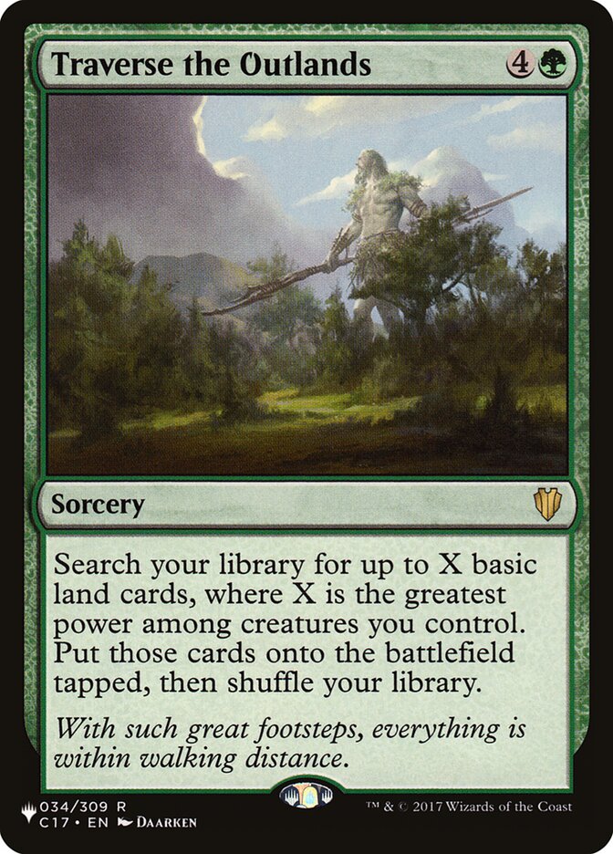 Traverse the Outlands [The List] | Eastridge Sports Cards & Games