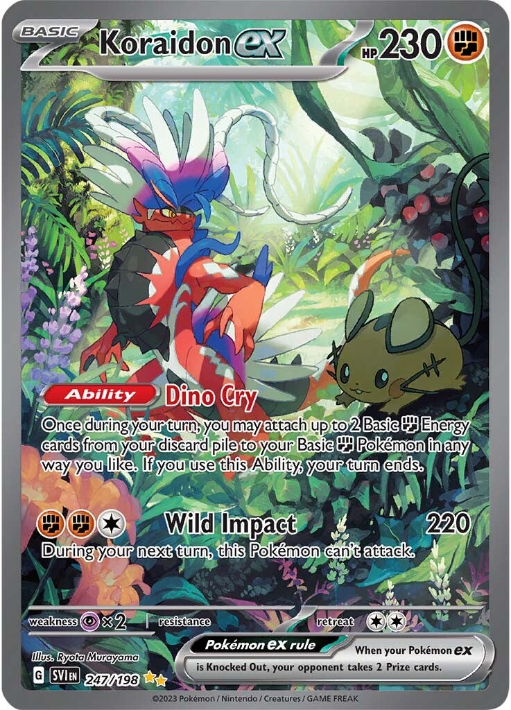 Koraidon ex (247/198) [Scarlet & Violet: Base Set] | Eastridge Sports Cards & Games