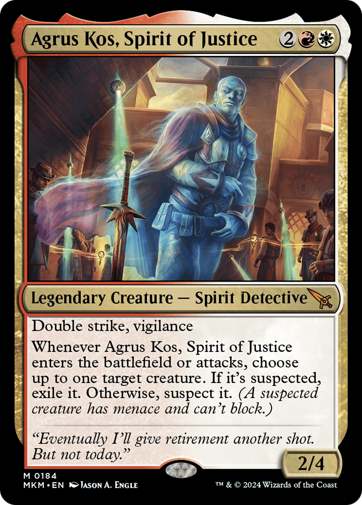 Agrus Kos, Spirit of Justice [Murders at Karlov Manor] | Eastridge Sports Cards & Games