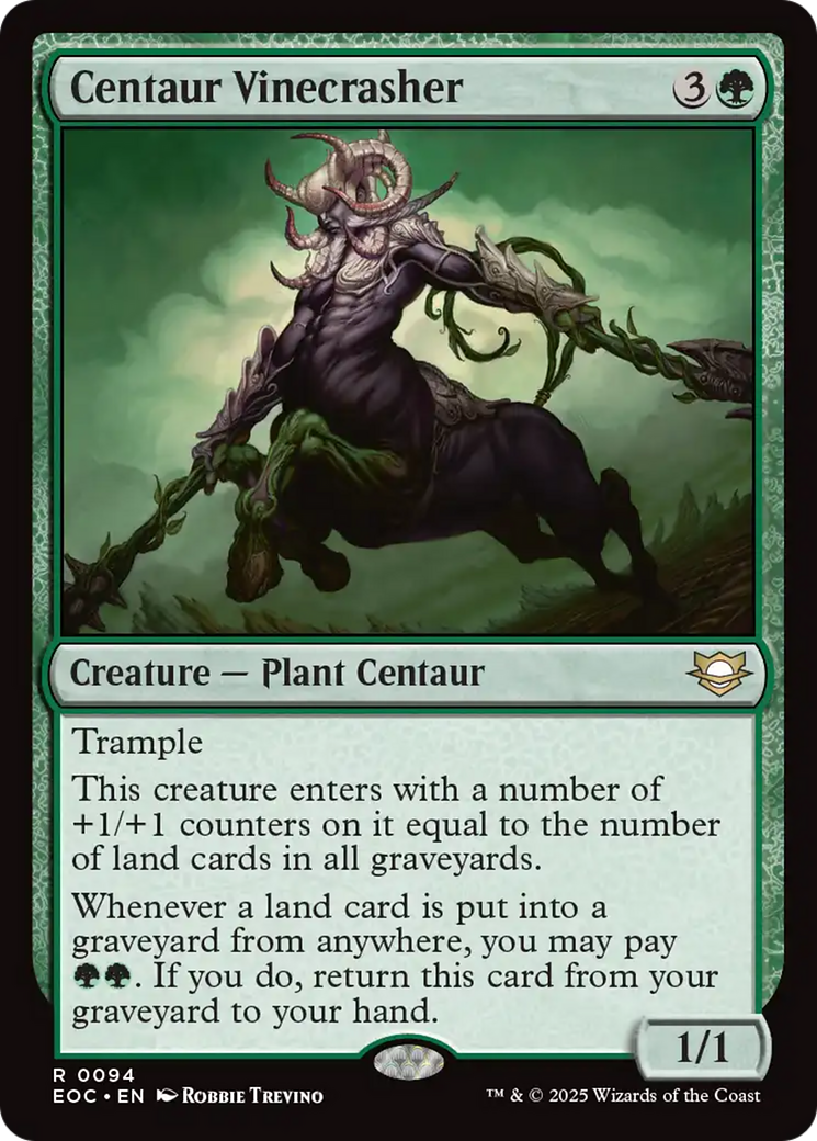 Centaur Vinecrasher [Edge of Eternities Commander] | Eastridge Sports Cards & Games