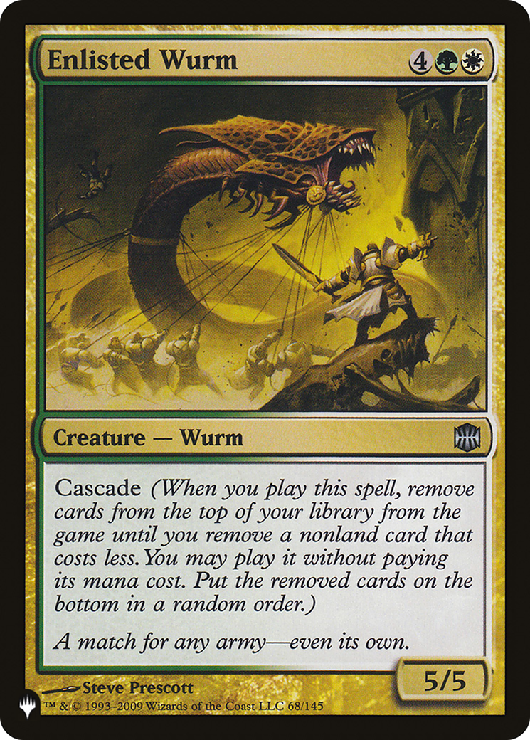 Enlisted Wurm [The List] | Eastridge Sports Cards & Games