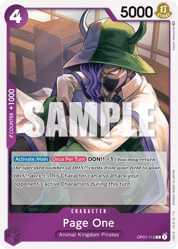 Page One [Romance Dawn] | Eastridge Sports Cards & Games