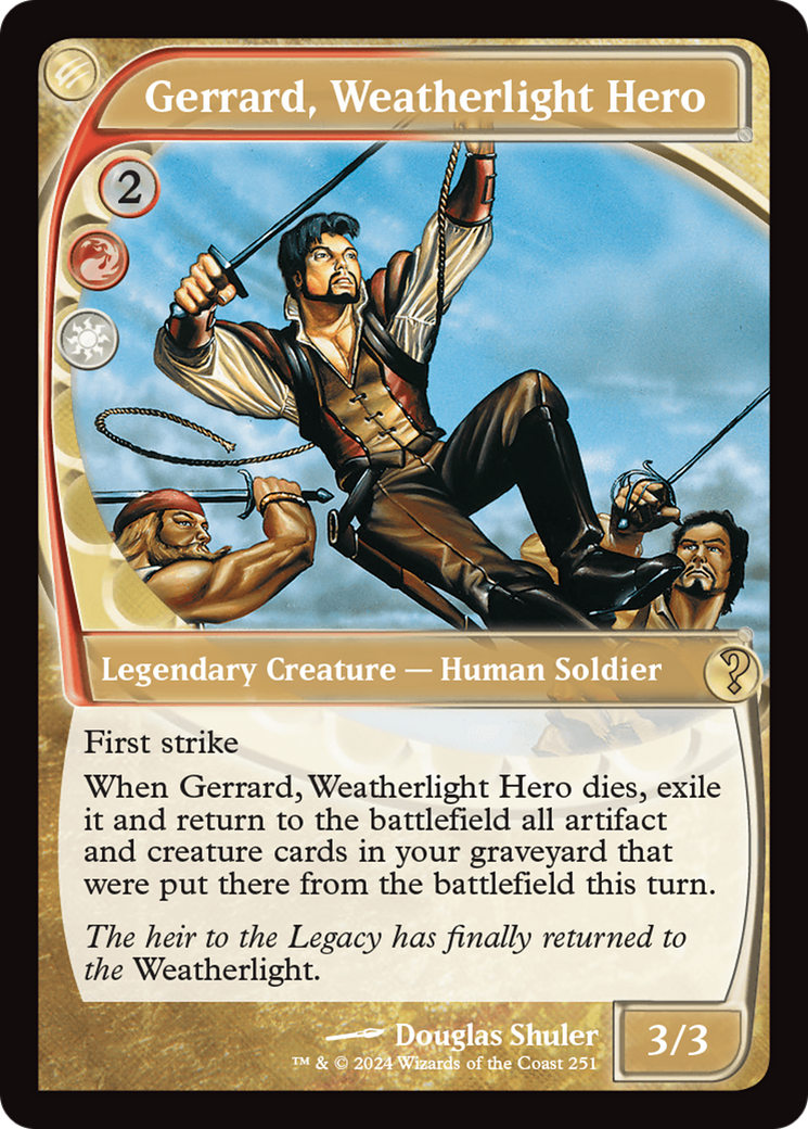 Gerrard, Weatherlight Hero (Future Sight) [Mystery Booster 2] | Eastridge Sports Cards & Games