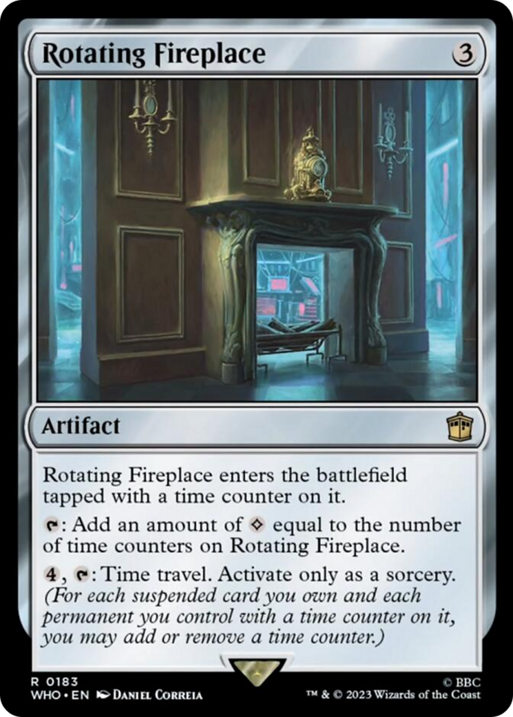 Rotating Fireplace [Doctor Who] | Eastridge Sports Cards & Games