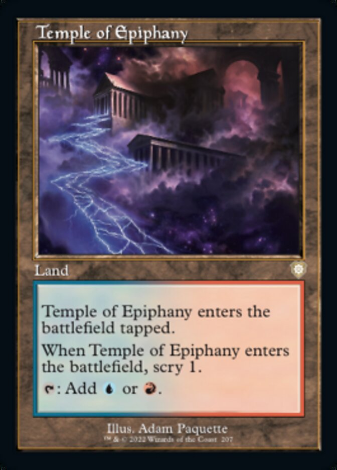 Temple of Epiphany (Retro) [The Brothers' War Commander] | Eastridge Sports Cards & Games