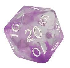 Role 4 Initiative XL d20: Diffusion Amethyst | Eastridge Sports Cards & Games