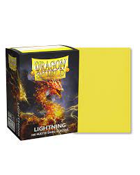 Dragon Shield Matte Dual Card Sleeves 100ct - Lightning | Eastridge Sports Cards & Games