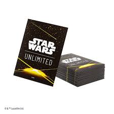 Star Wars Unlimited: Art Sleeves - Yellow (60ct) | Eastridge Sports Cards & Games