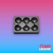 Turbo Dork Non-Stick Silicone Dry Palette (Black small) | Eastridge Sports Cards & Games