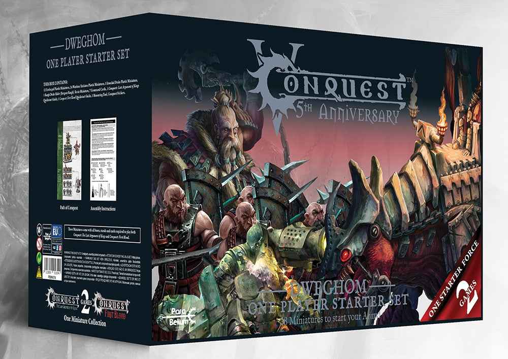 Conquest: Dweghom 5th Anniversary Supercharged One Player Starter Set | Eastridge Sports Cards & Games