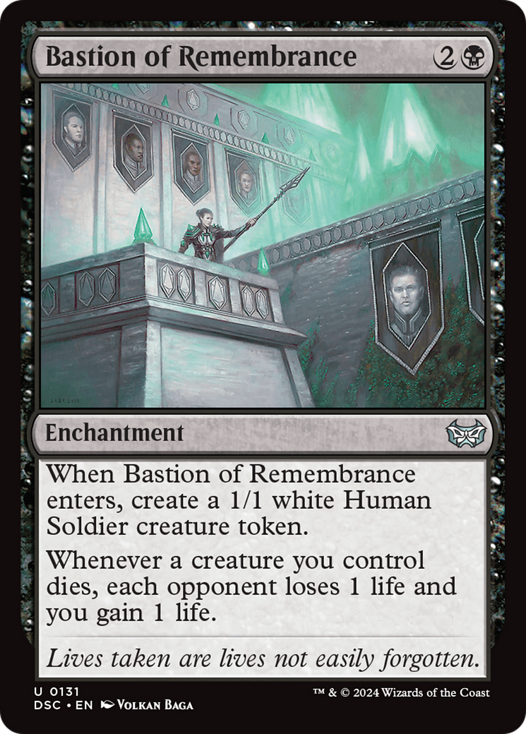 Bastion of Remembrance [Duskmourn: House of Horror Commander] | Eastridge Sports Cards & Games