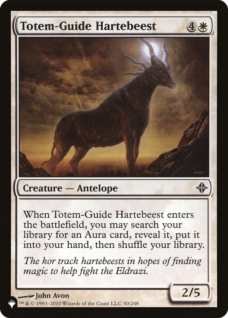 Totem-Guide Hartebeest [The List] | Eastridge Sports Cards & Games