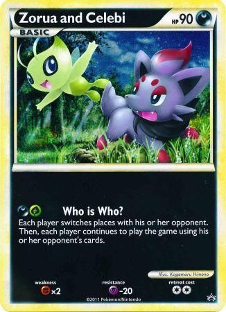 Zorua and Celebi (Jumbo Card) [Miscellaneous Cards] | Eastridge Sports Cards & Games