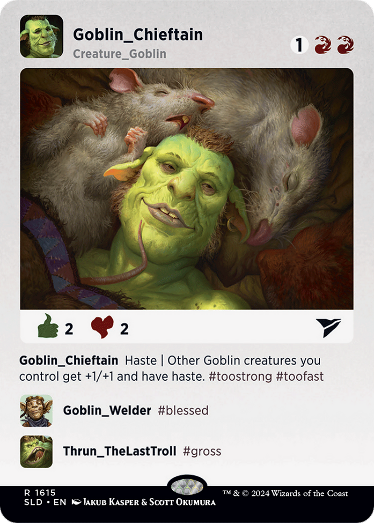 Goblin Chieftain [Secret Lair Drop Series] | Eastridge Sports Cards & Games