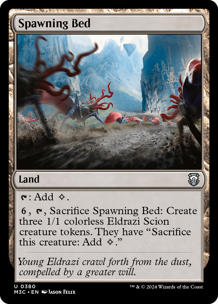 Spawning Bed (Ripple Foil) [Modern Horizons 3 Commander] | Eastridge Sports Cards & Games