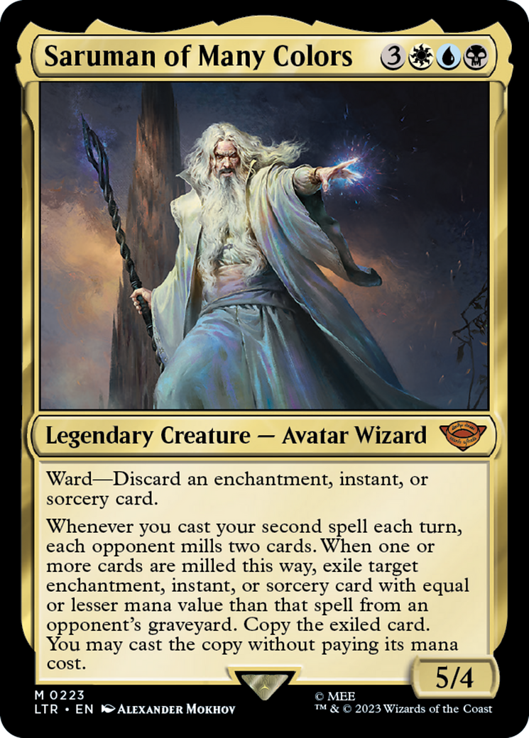 Saruman of Many Colors [The Lord of the Rings: Tales of Middle-Earth] | Eastridge Sports Cards & Games