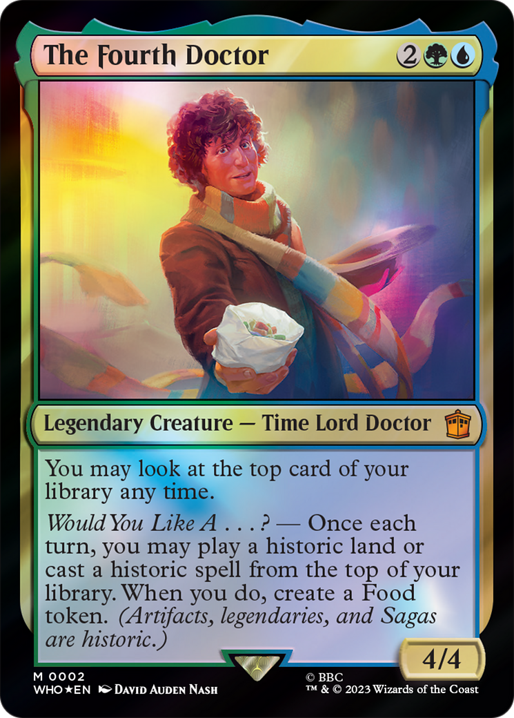 The Fourth Doctor [Doctor Who] | Eastridge Sports Cards & Games