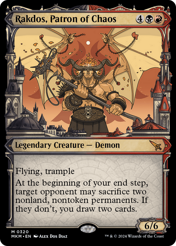 Rakdos, Patron of Chaos (Showcase) (0320) [Murders at Karlov Manor] | Eastridge Sports Cards & Games