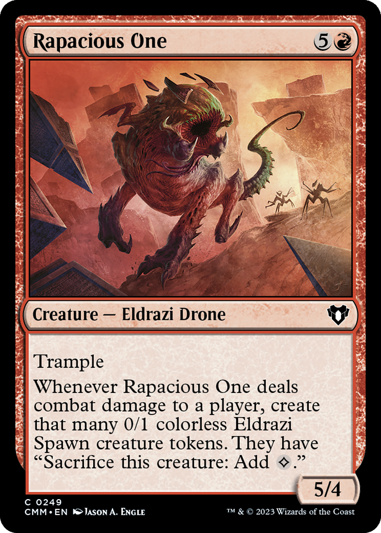 Rapacious One [Commander Masters] | Eastridge Sports Cards & Games