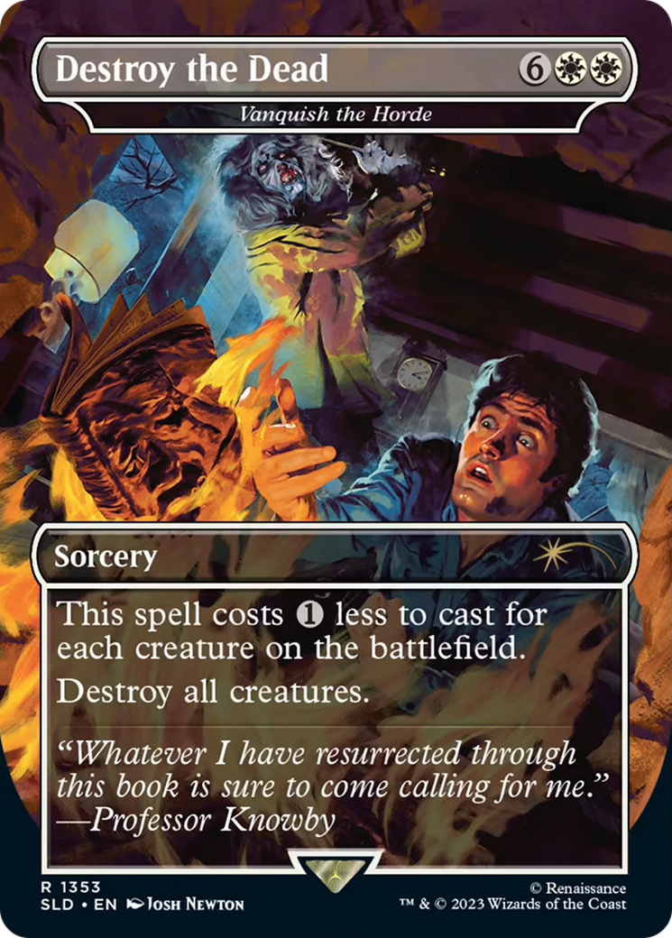Destroy the Dead - Vanquish the Horde [Secret Lair Drop Series] | Eastridge Sports Cards & Games