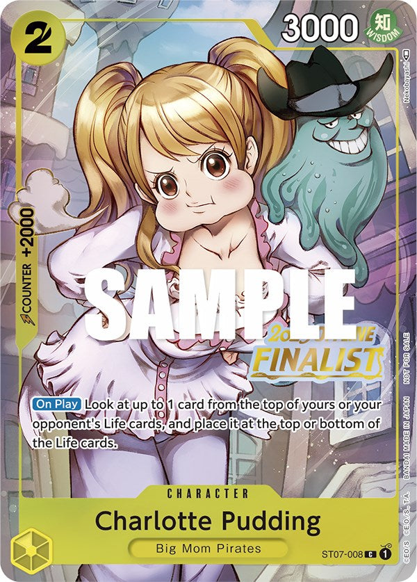 Charlotte Pudding (Offline Regional 2023) [Finalist] [One Piece Promotion Cards] | Eastridge Sports Cards & Games