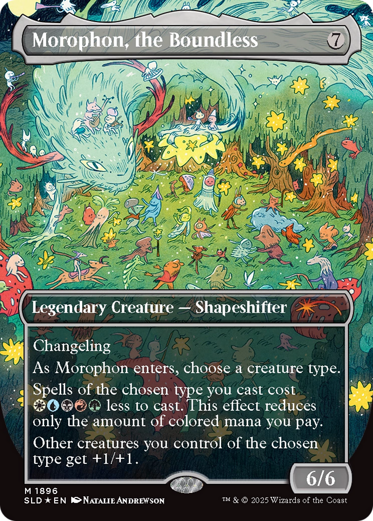 Morophon, the Boundless (Display Commander) - Thick Stock (Double Rainbow Foil) [Secret Lair Drop Series] | Eastridge Sports Cards & Games