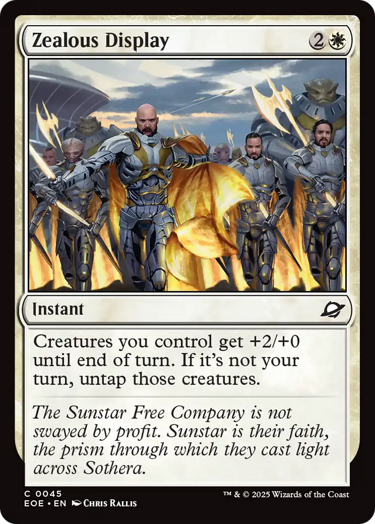 Zealous Display [Edge of Eternities] | Eastridge Sports Cards & Games