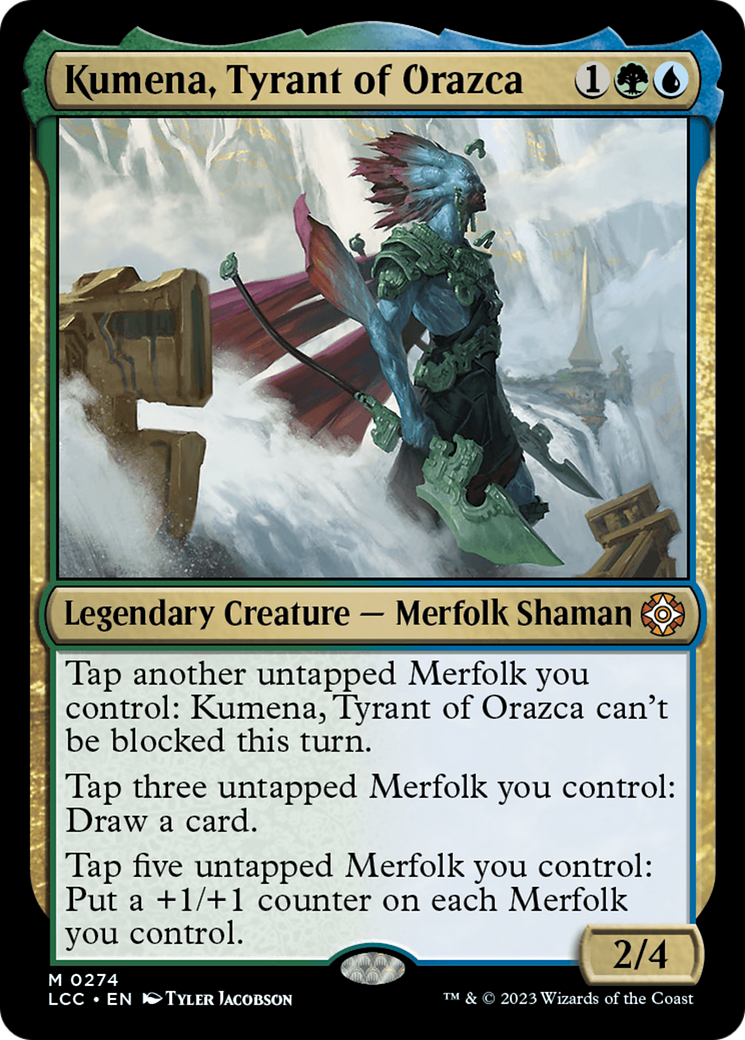 Kumena, Tyrant of Orazca [The Lost Caverns of Ixalan Commander] | Eastridge Sports Cards & Games