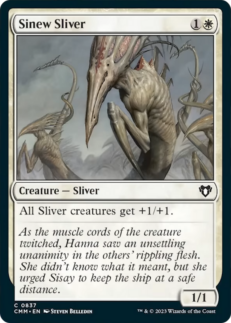 Sinew Sliver [Commander Masters] | Eastridge Sports Cards & Games