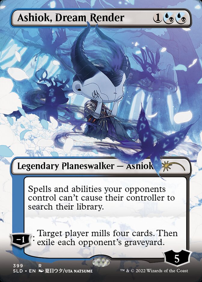 Ashiok, Dream Render (Borderless) [Secret Lair Drop Series] | Eastridge Sports Cards & Games