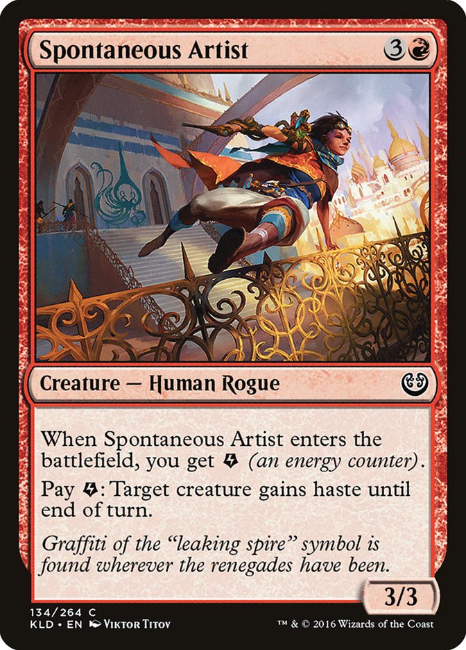 Spontaneous Artist [Kaladesh] | Eastridge Sports Cards & Games