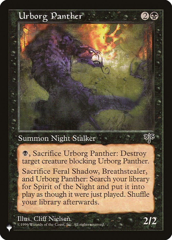 Urborg Panther [The List] | Eastridge Sports Cards & Games