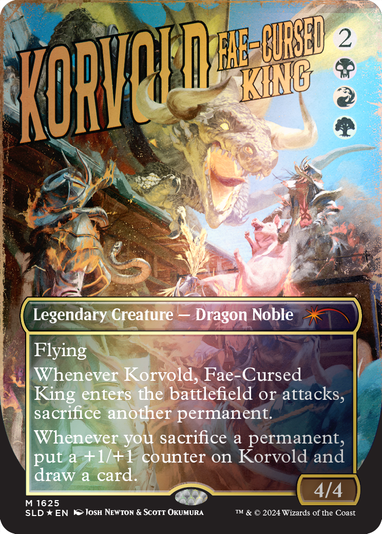 Korvold, Fae-Cursed King (Rainbow Foil) [Secret Lair Drop Series] | Eastridge Sports Cards & Games