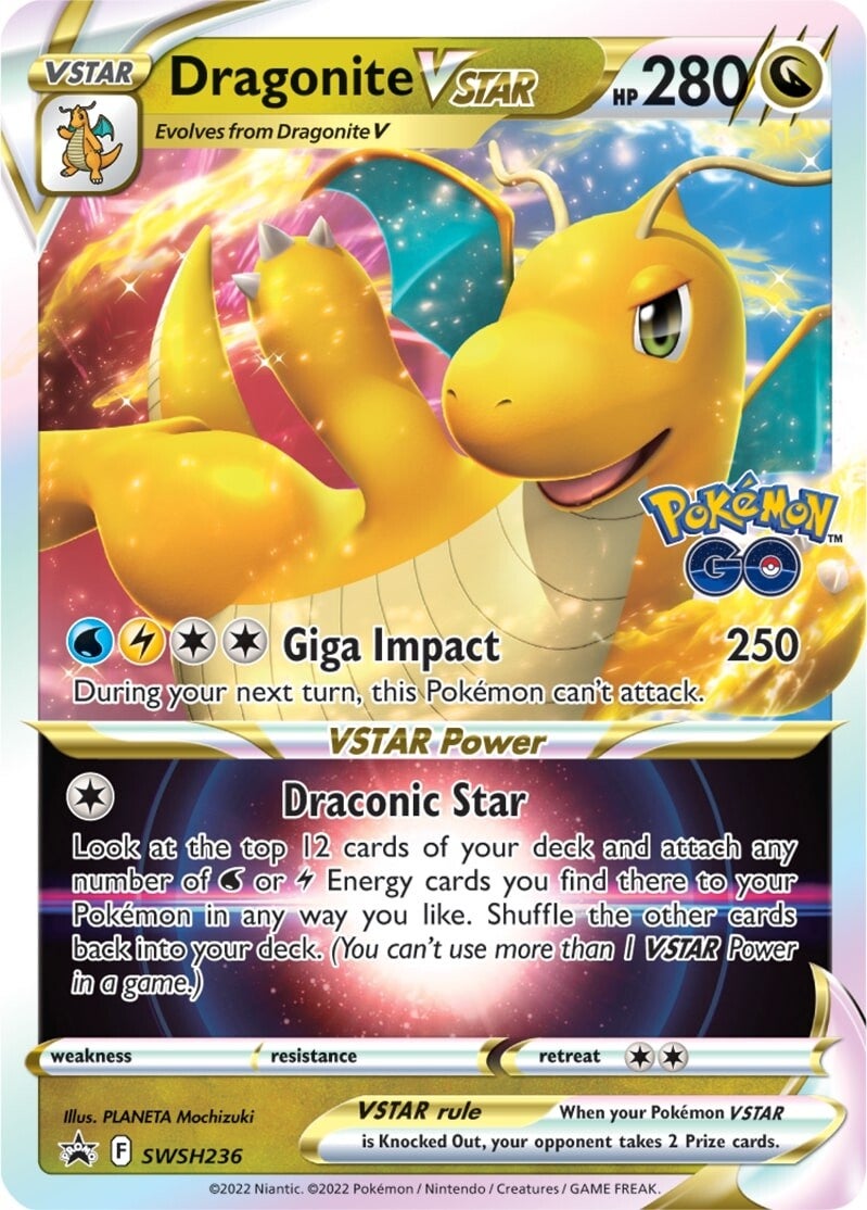 Dragonite VSTAR (SWSH236) [Sword & Shield: Black Star Promos] | Eastridge Sports Cards & Games