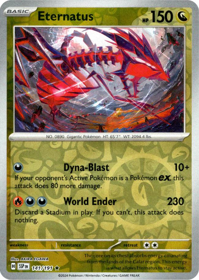 Eternatus (141/191) [Scarlet & Violet: Surging Sparks] | Eastridge Sports Cards & Games