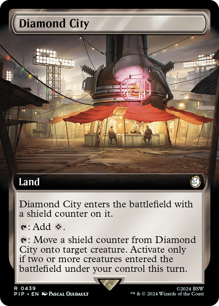 Diamond City (Extended Art) [Fallout] | Eastridge Sports Cards & Games