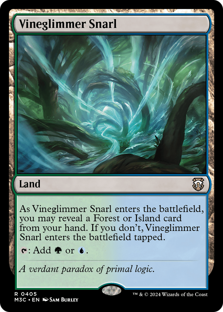 Vineglimmer Snarl (Ripple Foil) [Modern Horizons 3 Commander] | Eastridge Sports Cards & Games