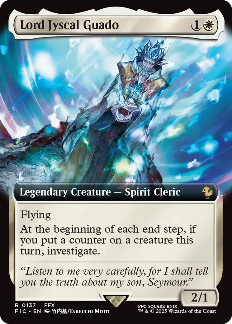 Lord Jyscal Guado (Extended Art) [FINAL FANTASY Commander] | Eastridge Sports Cards & Games