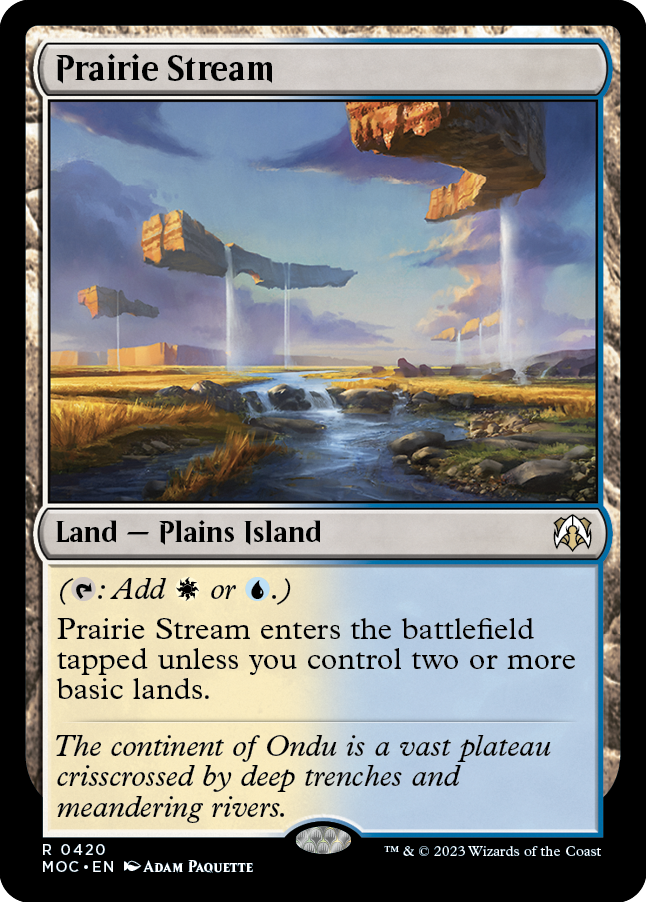 Prairie Stream [March of the Machine Commander] | Eastridge Sports Cards & Games