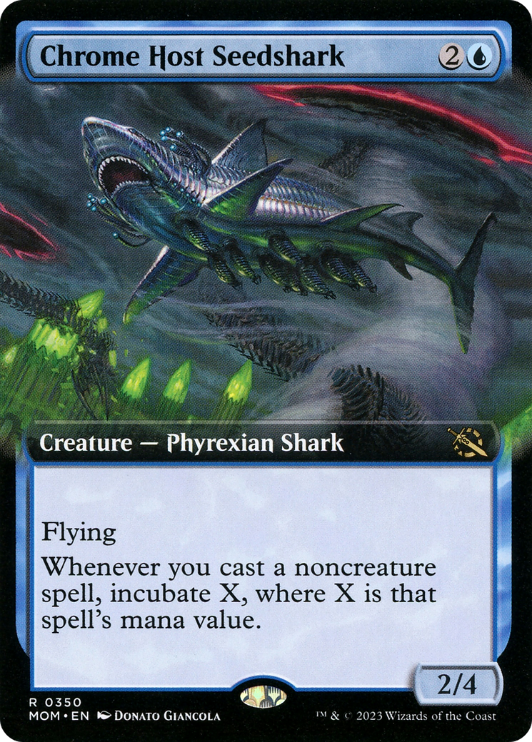 Chrome Host Seedshark (Extended Art) [March of the Machine] | Eastridge Sports Cards & Games