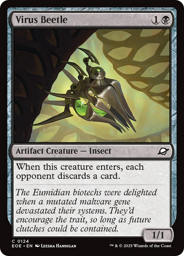 Virus Beetle [Edge of Eternities] | Eastridge Sports Cards & Games