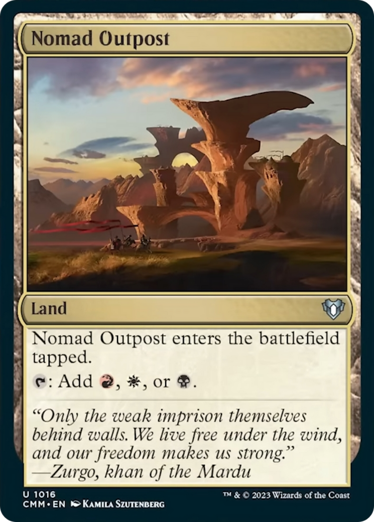 Nomad Outpost [Commander Masters] | Eastridge Sports Cards & Games