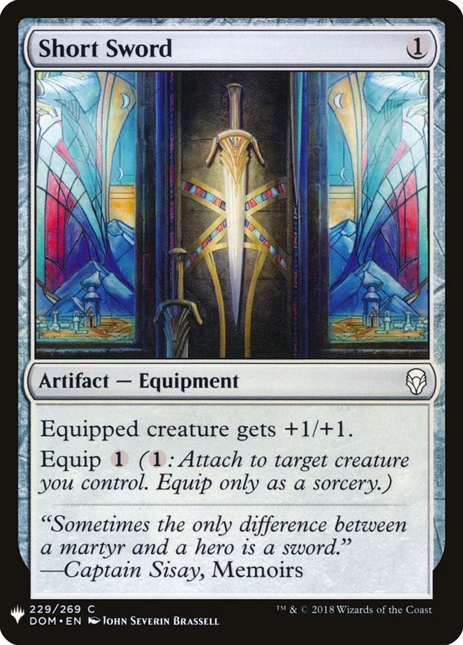 Short Sword [Mystery Booster] | Eastridge Sports Cards & Games