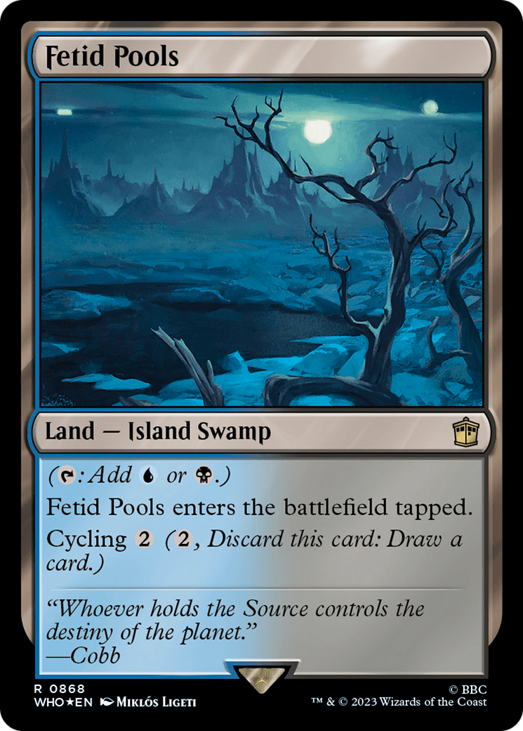 Fetid Pools (Surge Foil) [Doctor Who] | Eastridge Sports Cards & Games